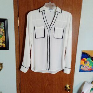 Express Portofino Womens Long Sleeve Blouse